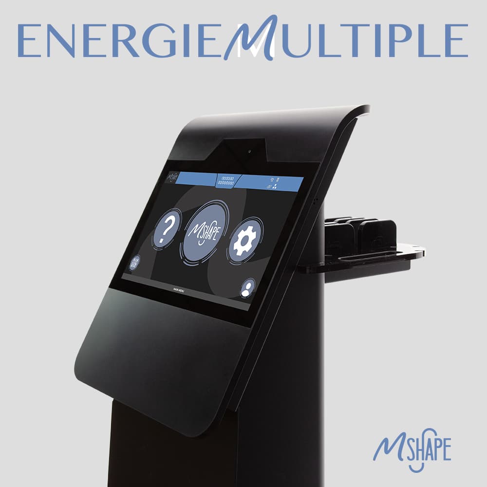The MShape machine with its applicators docked in the side tray