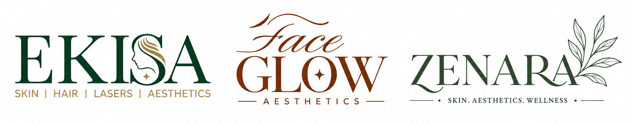 Installed at Ekisa, Face Glow and Zenara